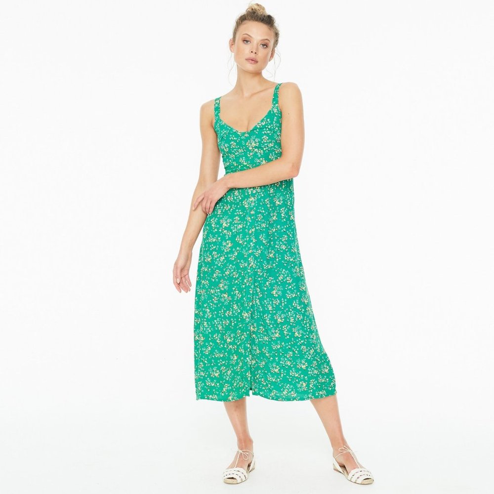 FAITHFULL THE BRAND ESTE Midi Dress Audrey Floral